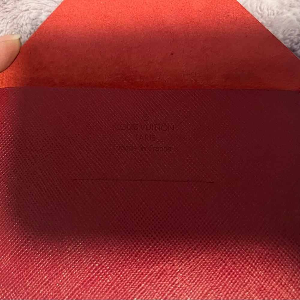 Louis Vuitton Red Card Holder - Picture 3 of 8
